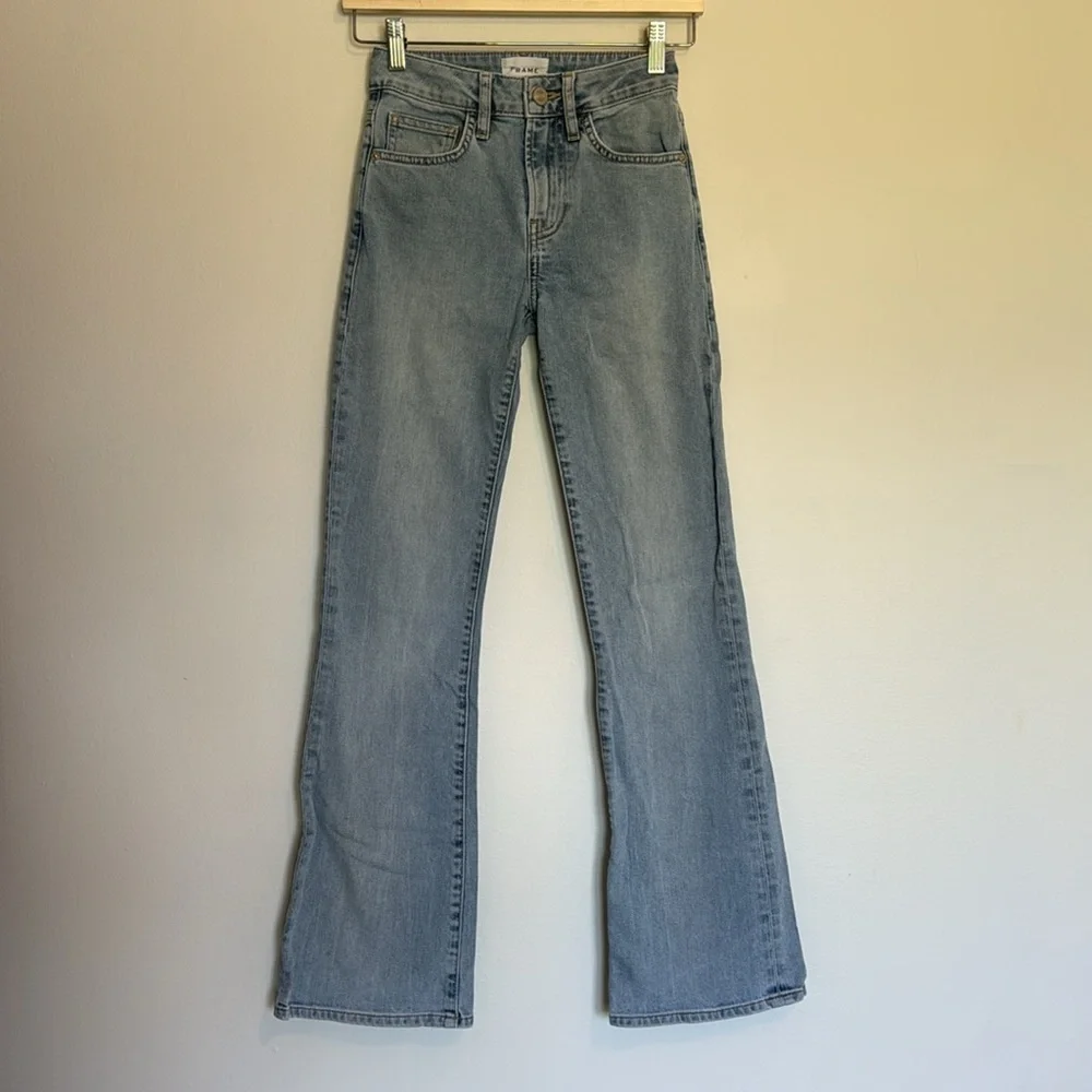 FRAME DENIM LE CROP MINI BOOT 25 - Picture 2 of 7